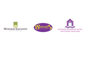 Logo โรงแรมในเครือวรบุรี และสวัสดี 