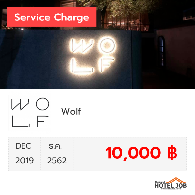 เซอร์วิสชาร์จ Wolf ธันวาคม 2019 เซอร์วิสชาร์จ Wolf ธันวาคม 2019
